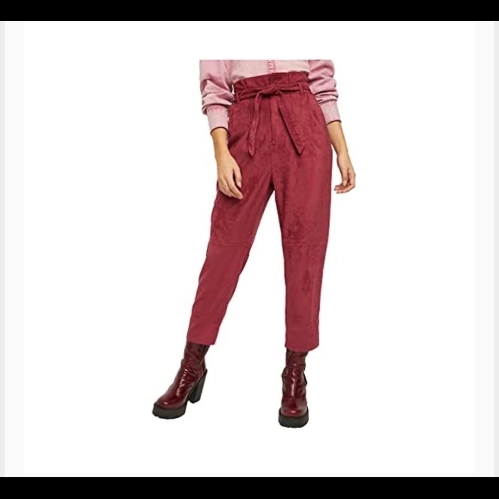 Free People Queen Pomegranate Pants Size 8